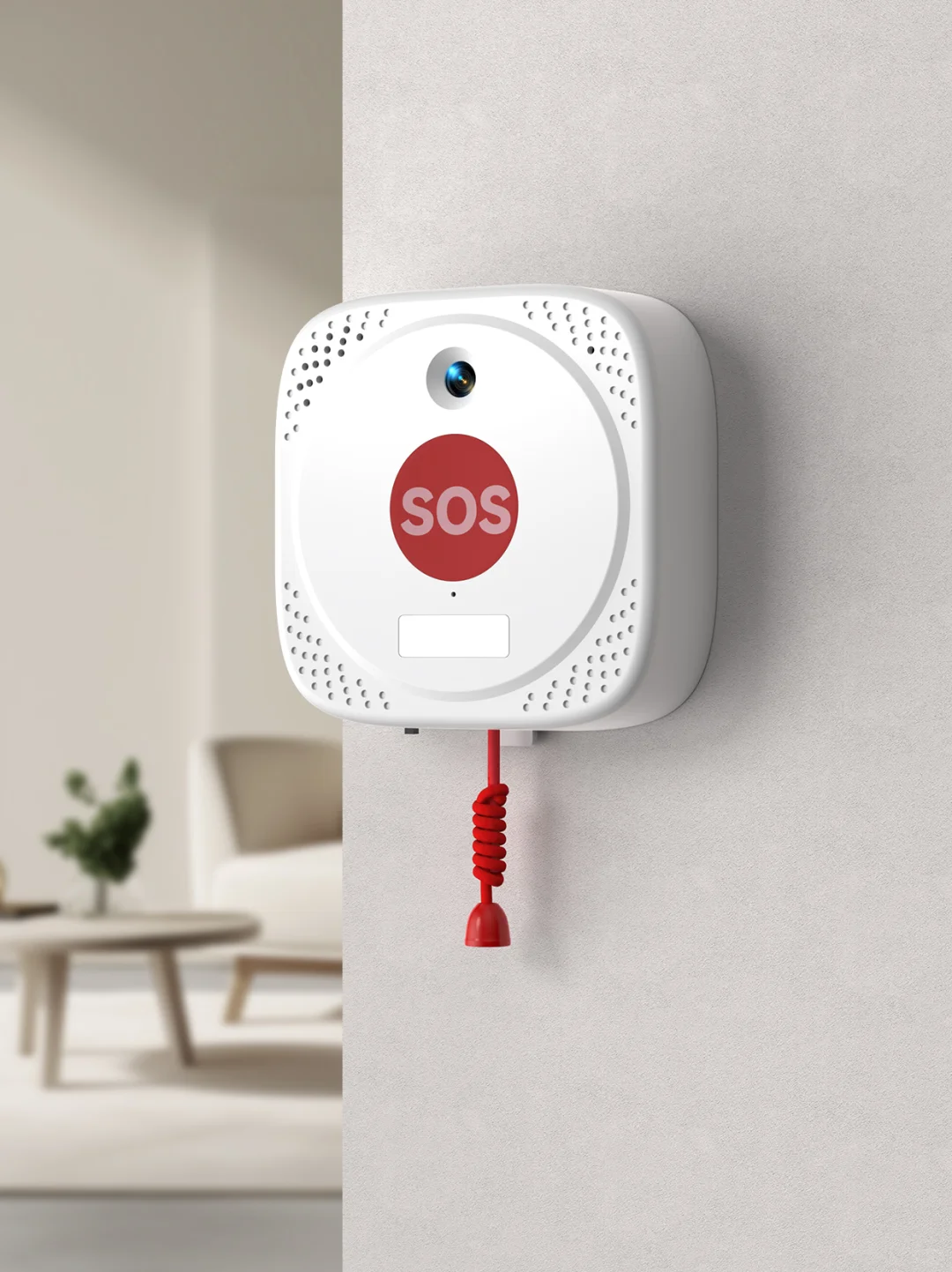 ? 纯白极简！一拉即响，守护无声时刻