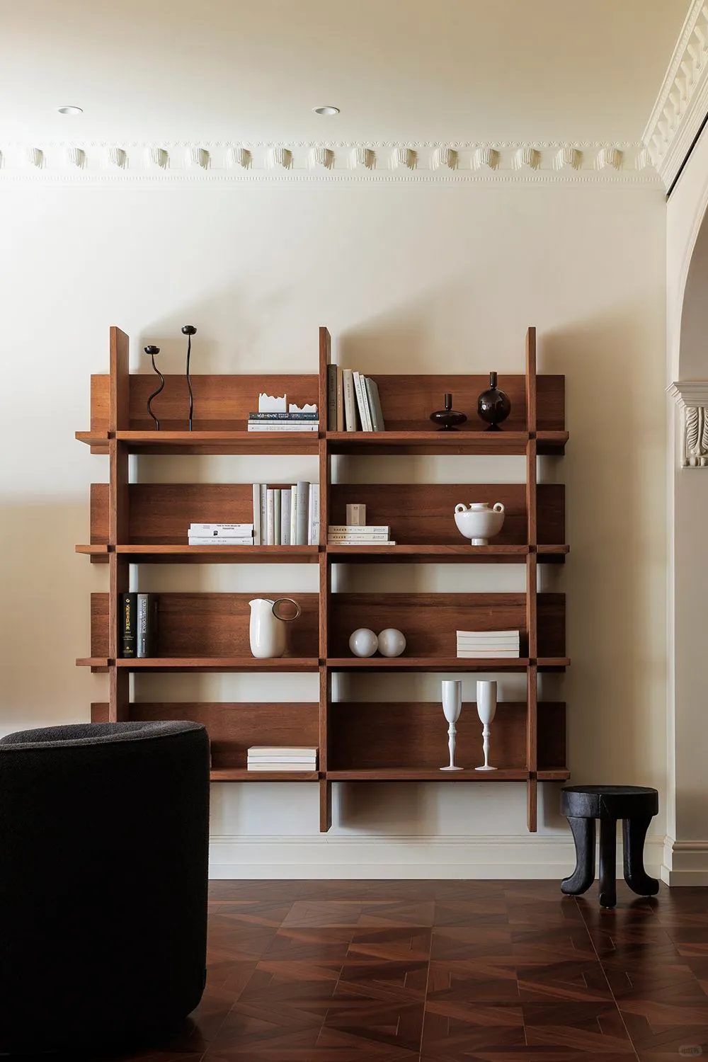 参考图合辑-柜子装饰品摆法参考