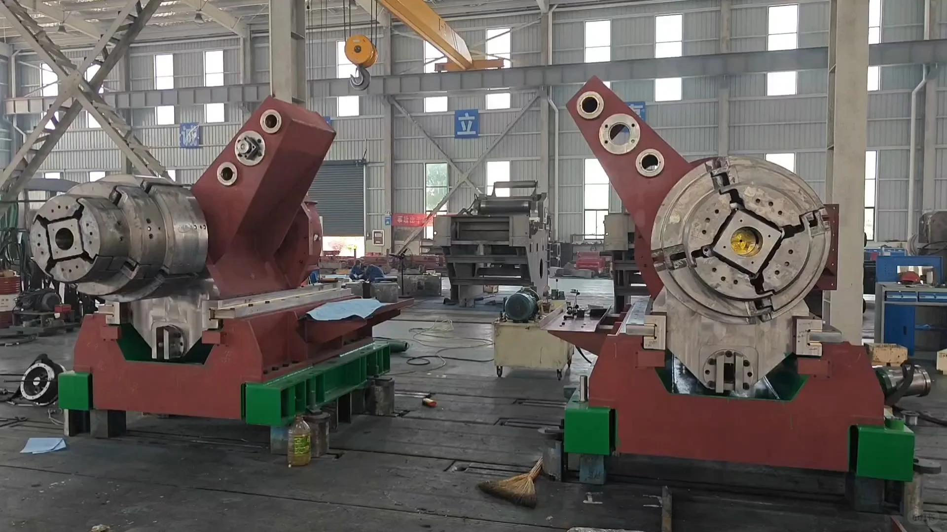 出口设备交付中