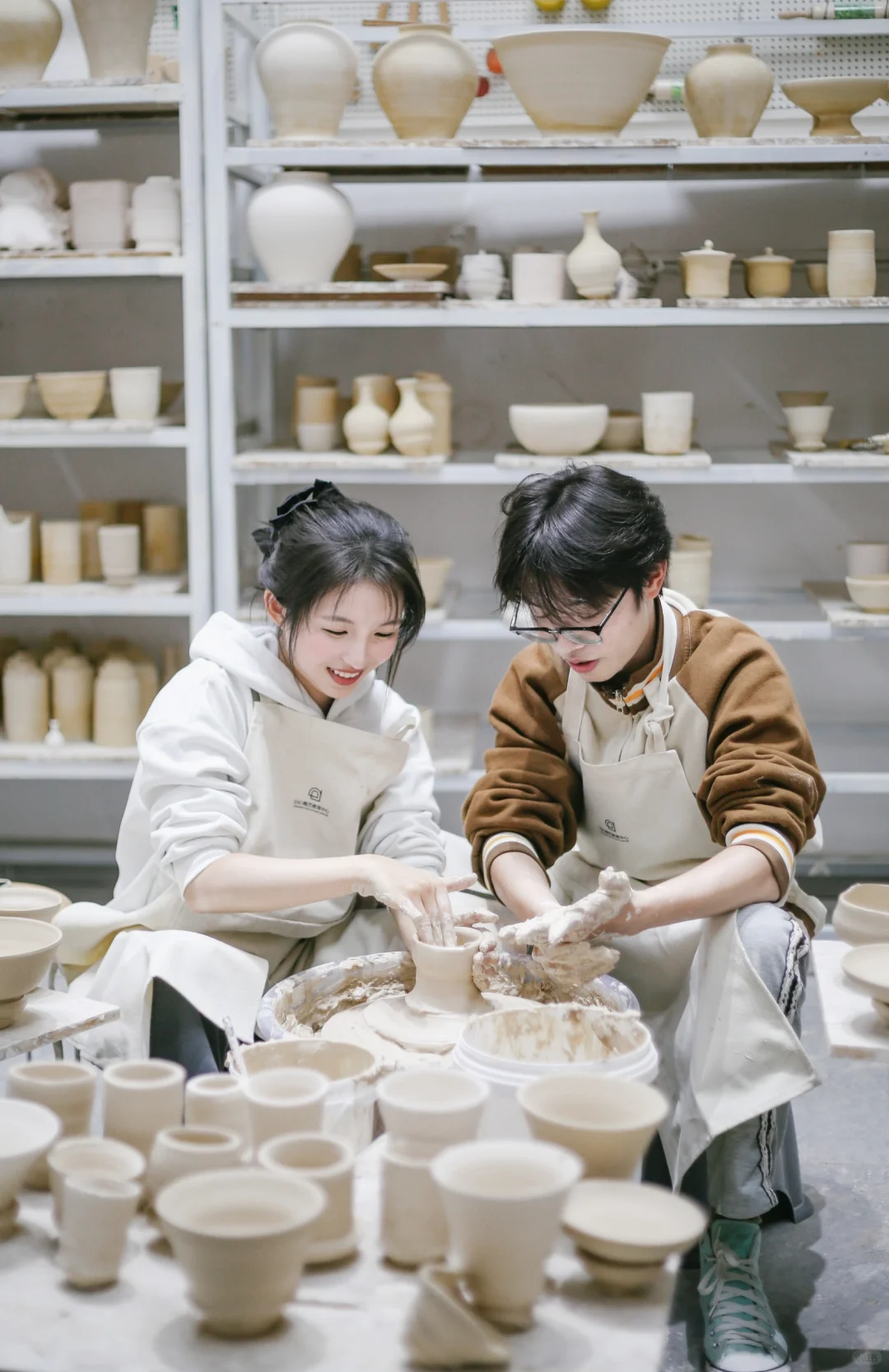 超适合情侣约会的陶艺DIY工作室