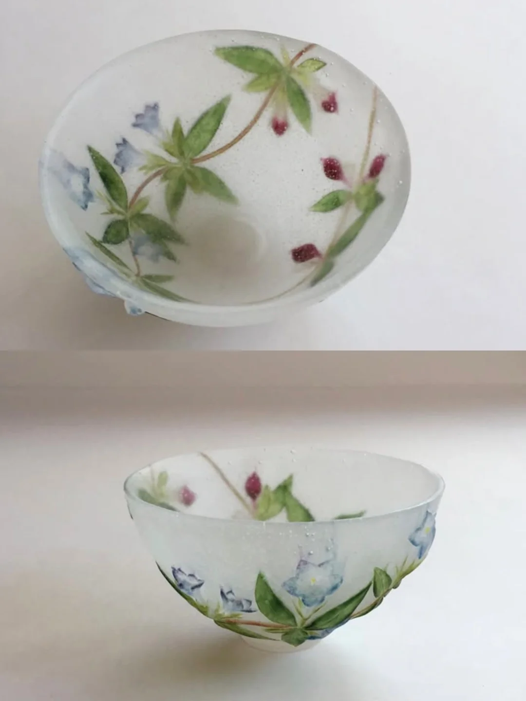 宝藏博主｜日本-冈田多惠 美丽的玻璃器物