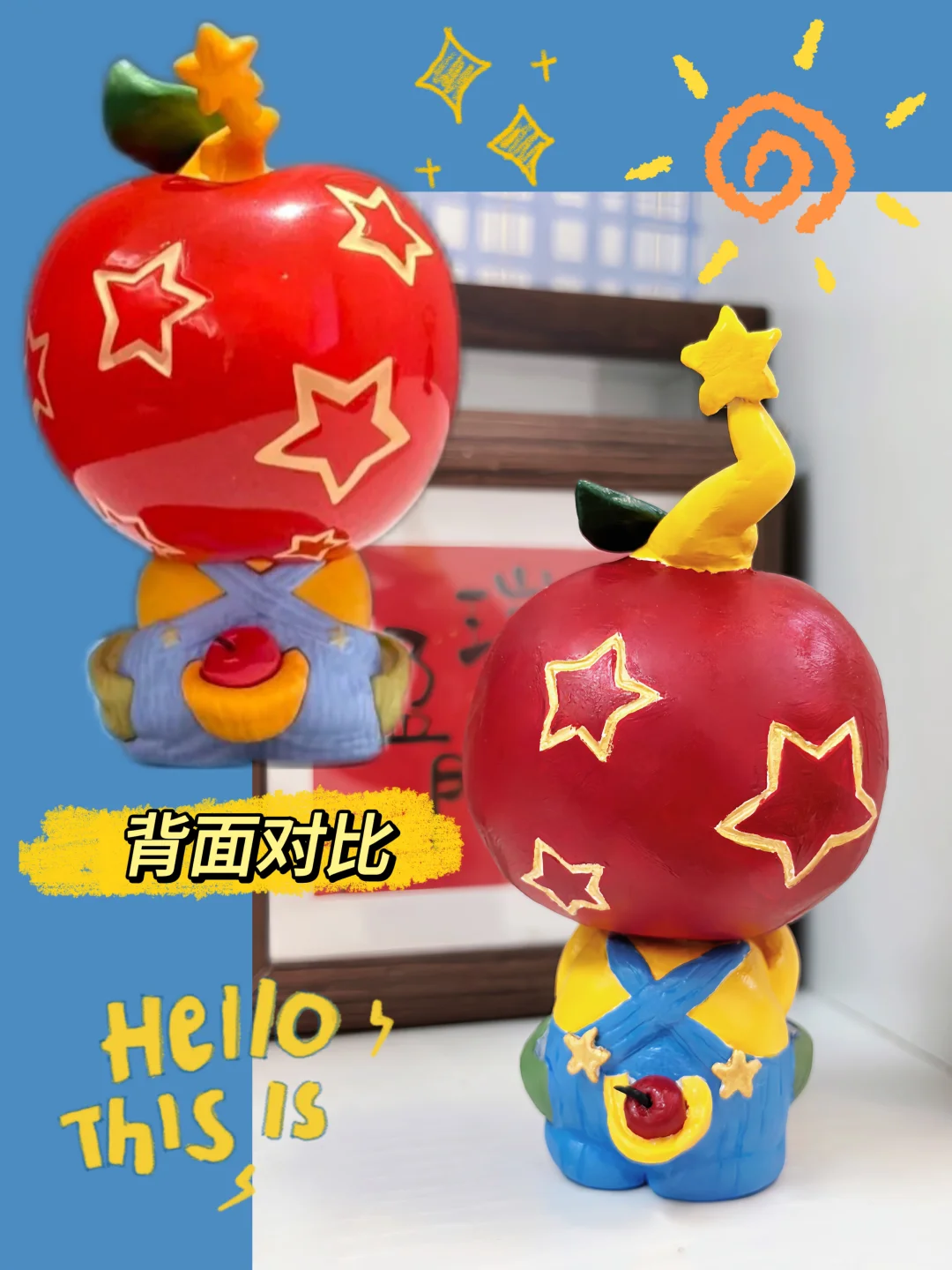 第一次做石塑粘土星星人！（附教程）