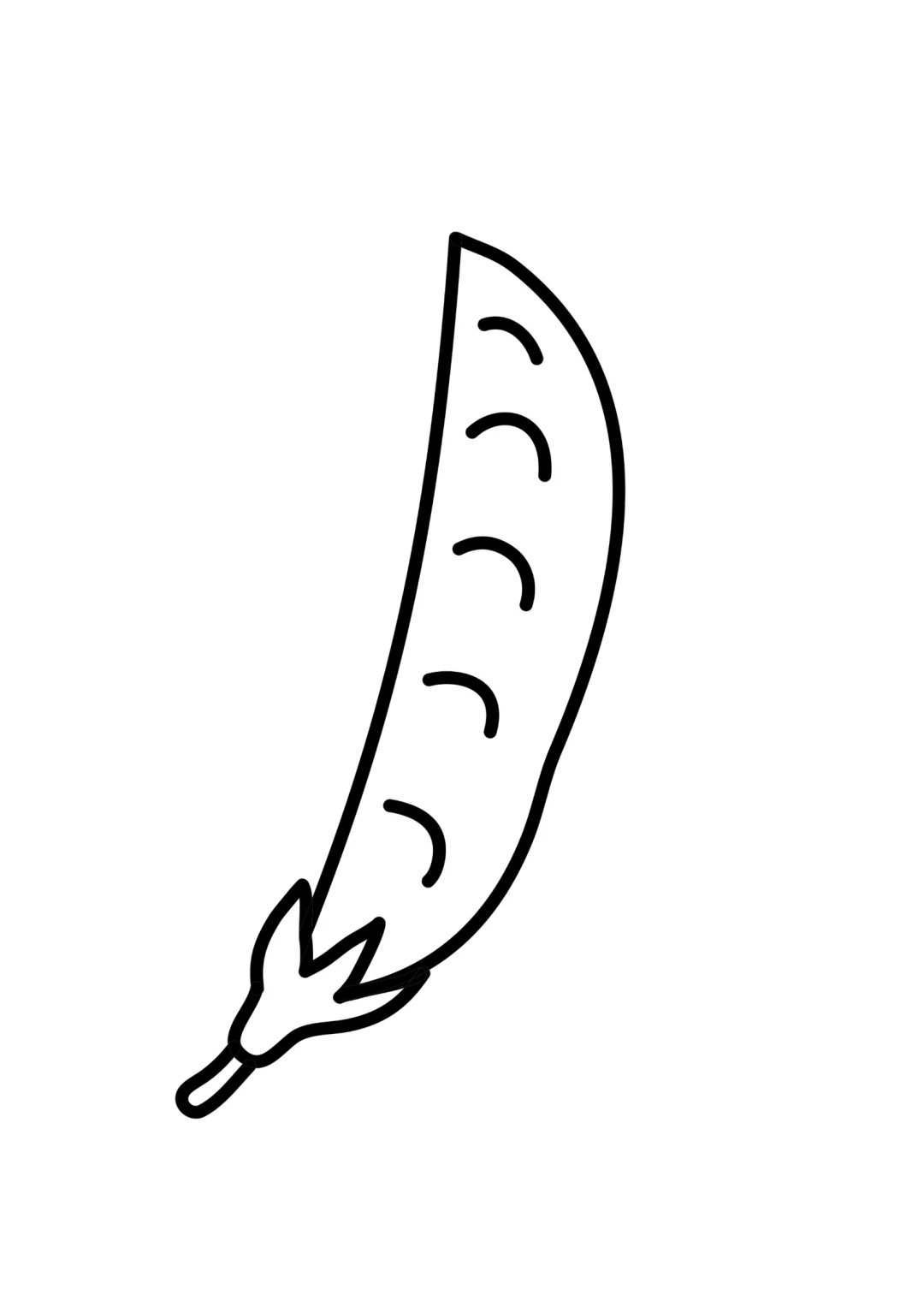 蔬菜涂色练习｜?打印