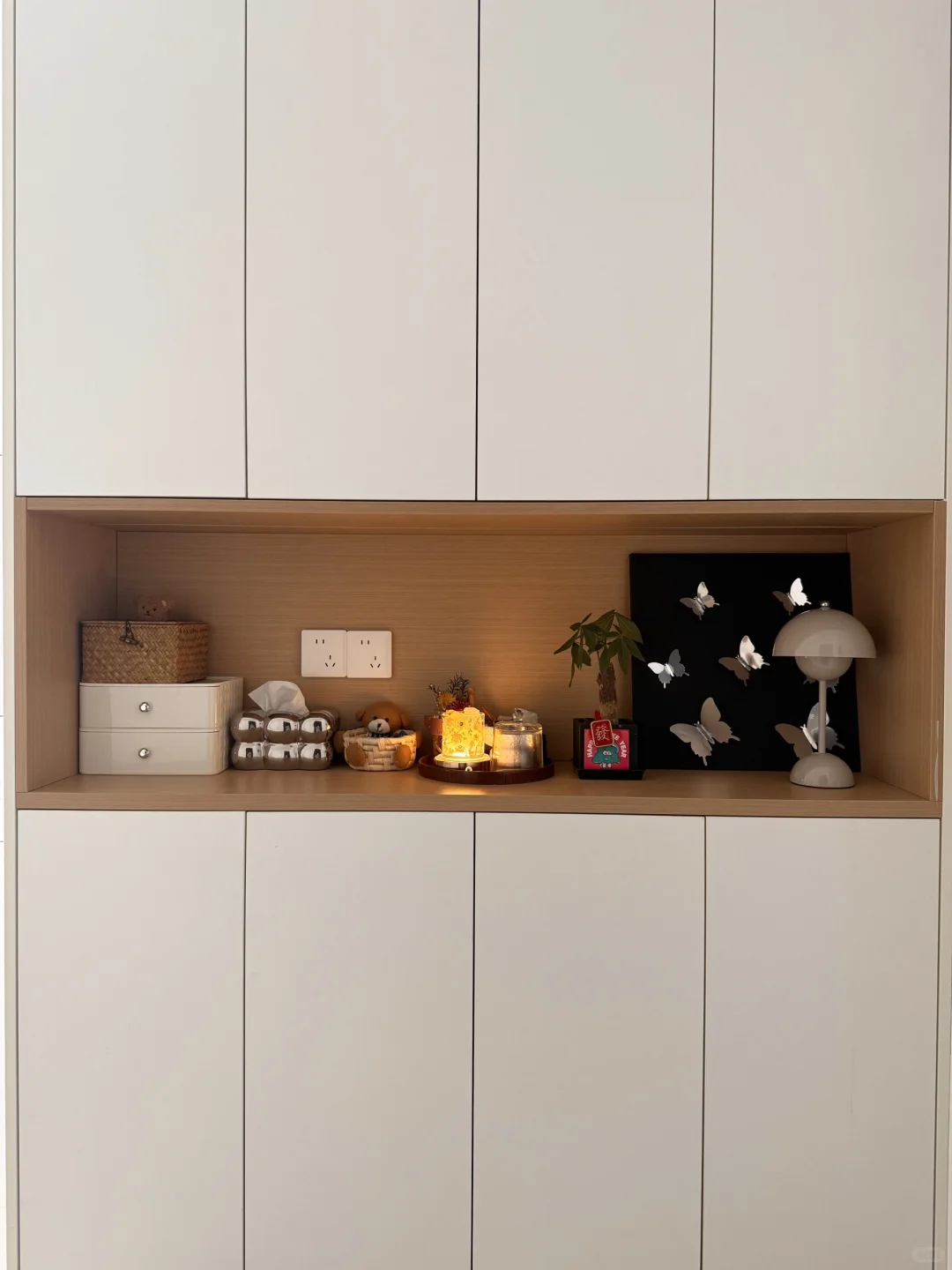 实用玄关布置!收纳+提升运势小摆件✨?