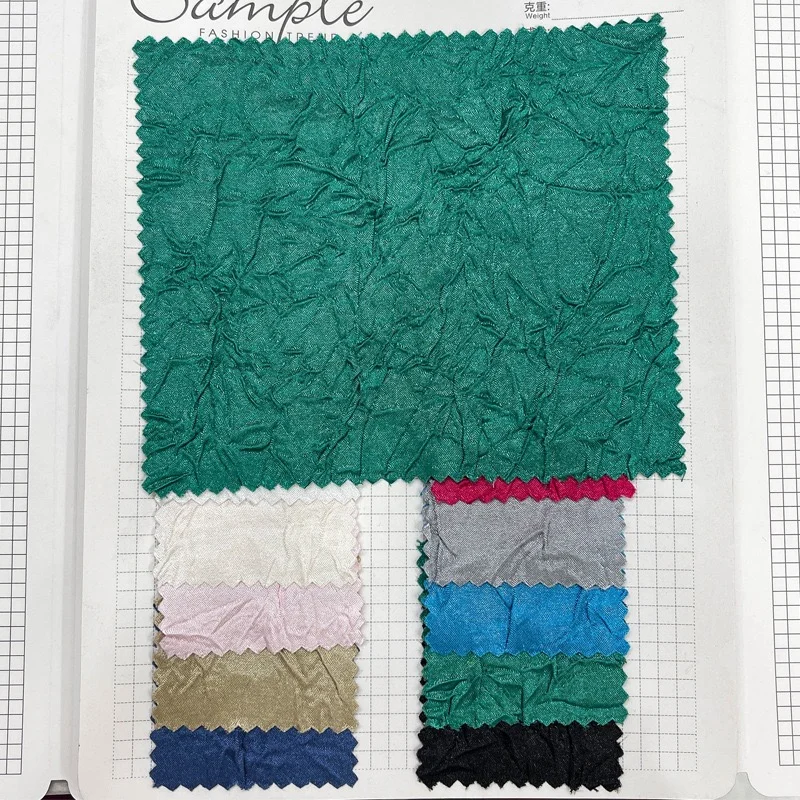 压褶压皱复合工艺面料