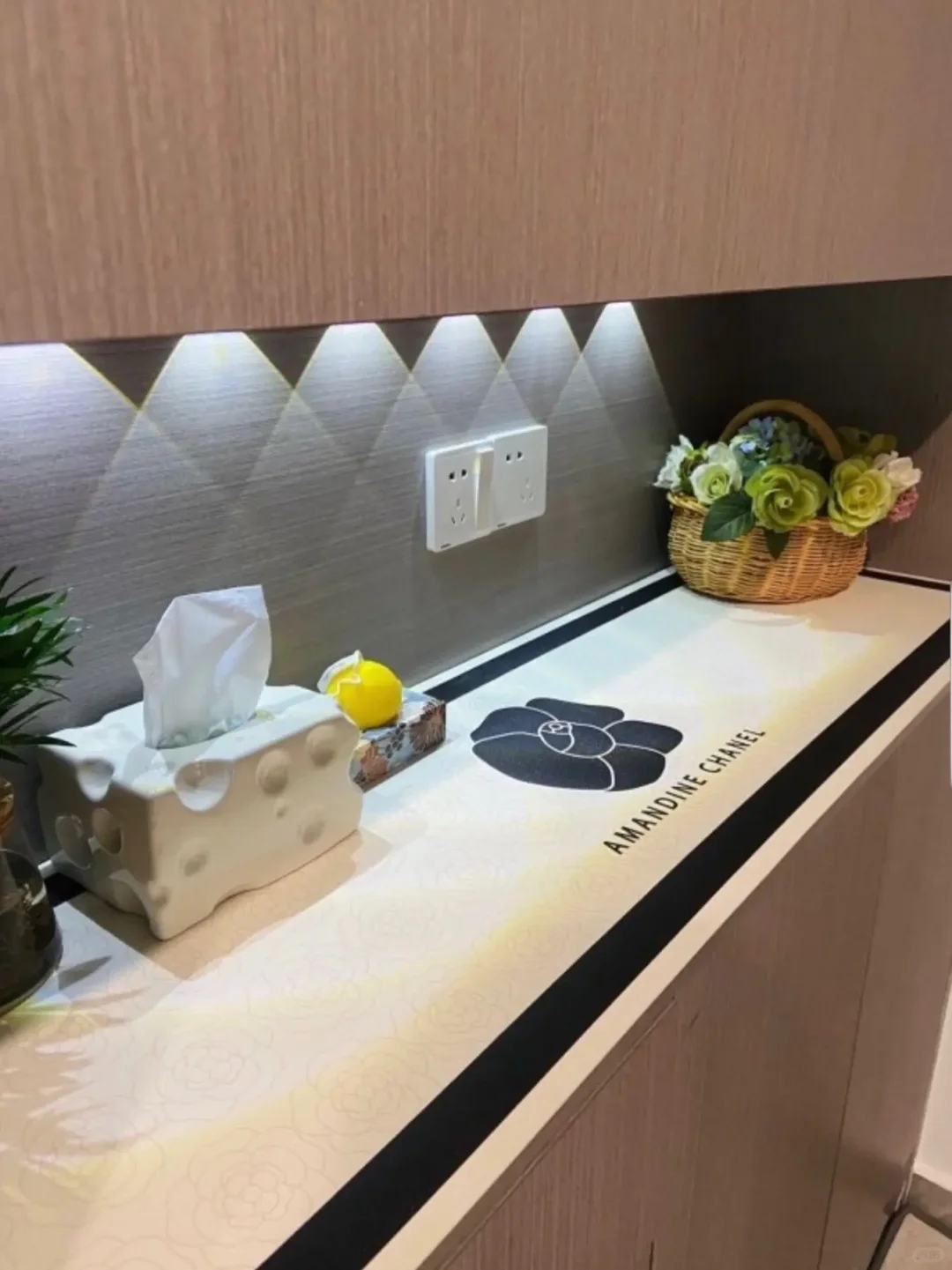 玄关开放格摆件