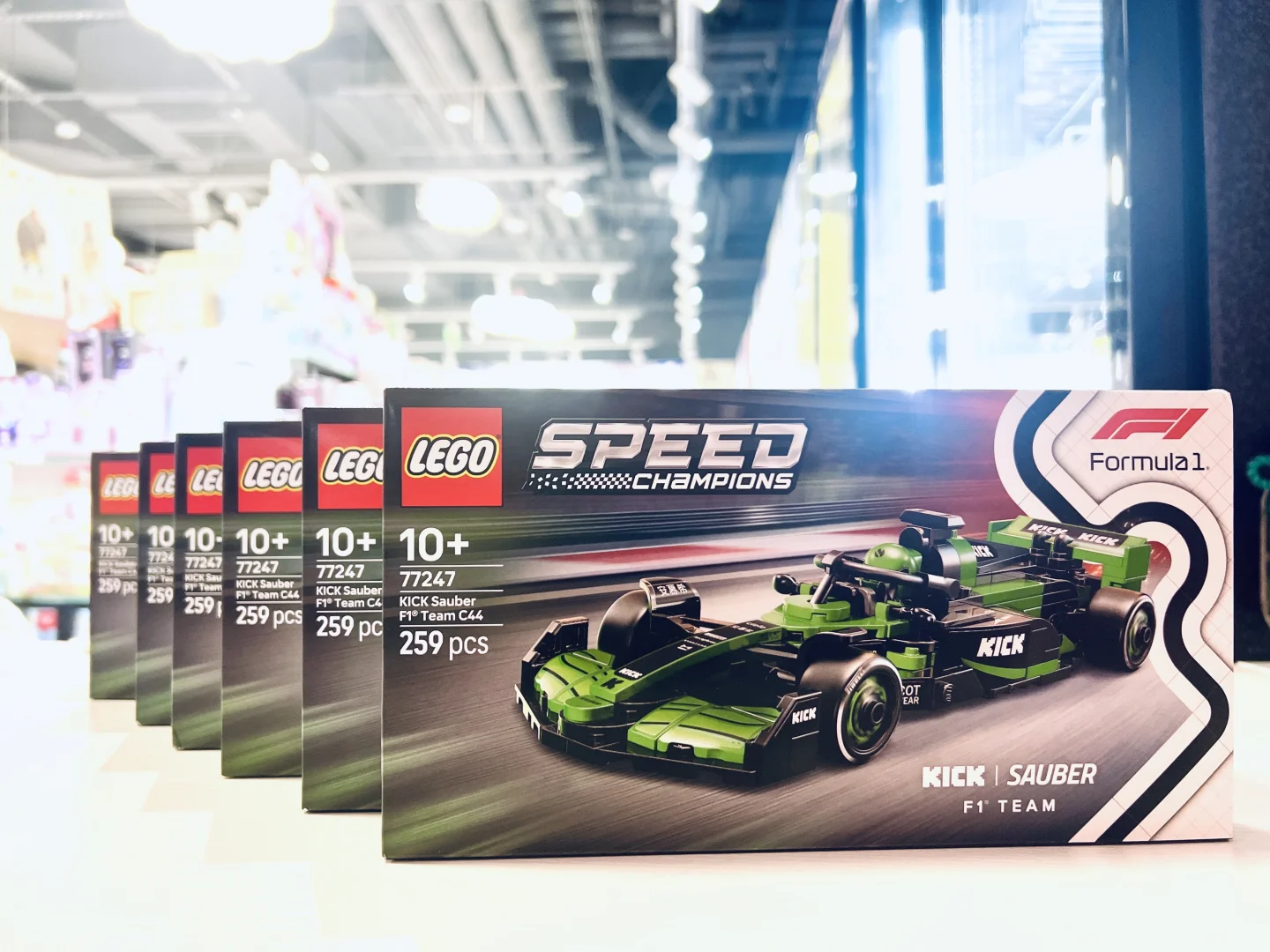 77247索伯F1车队 乐高玩具值得收藏