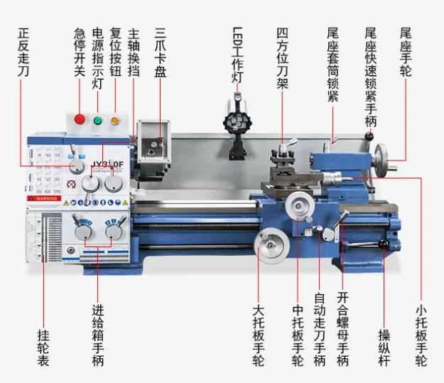 一首机械 JY320F 型金属机床