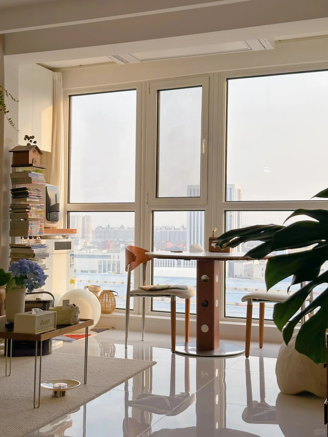 就46㎡的小房子，谈什么高级感简单够住就行！