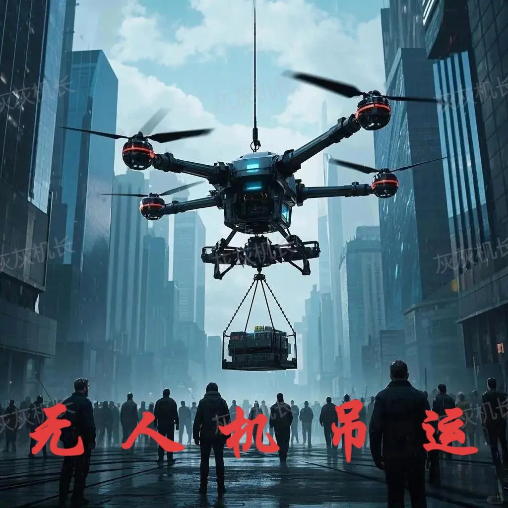 低空经济应用场景--无人机吊运