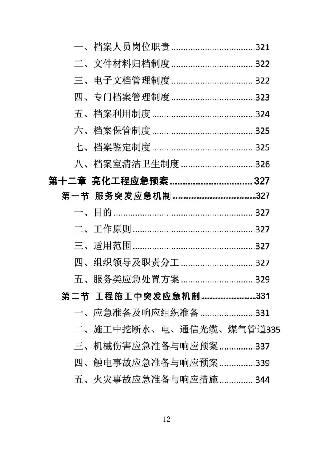 景区亮化投标文件案例分享340页word