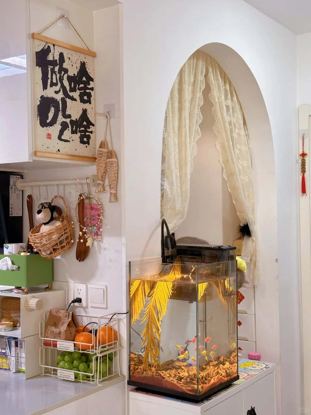 就46㎡的小房子，谈什么高级感简单够住就行！