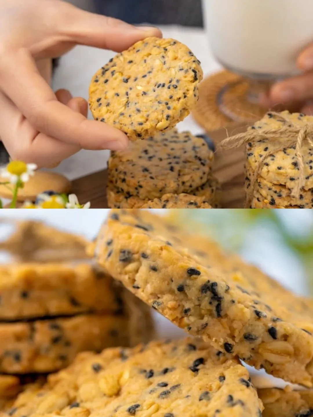 这快手小饼干也太绝了,酥酥酥酥到掉渣