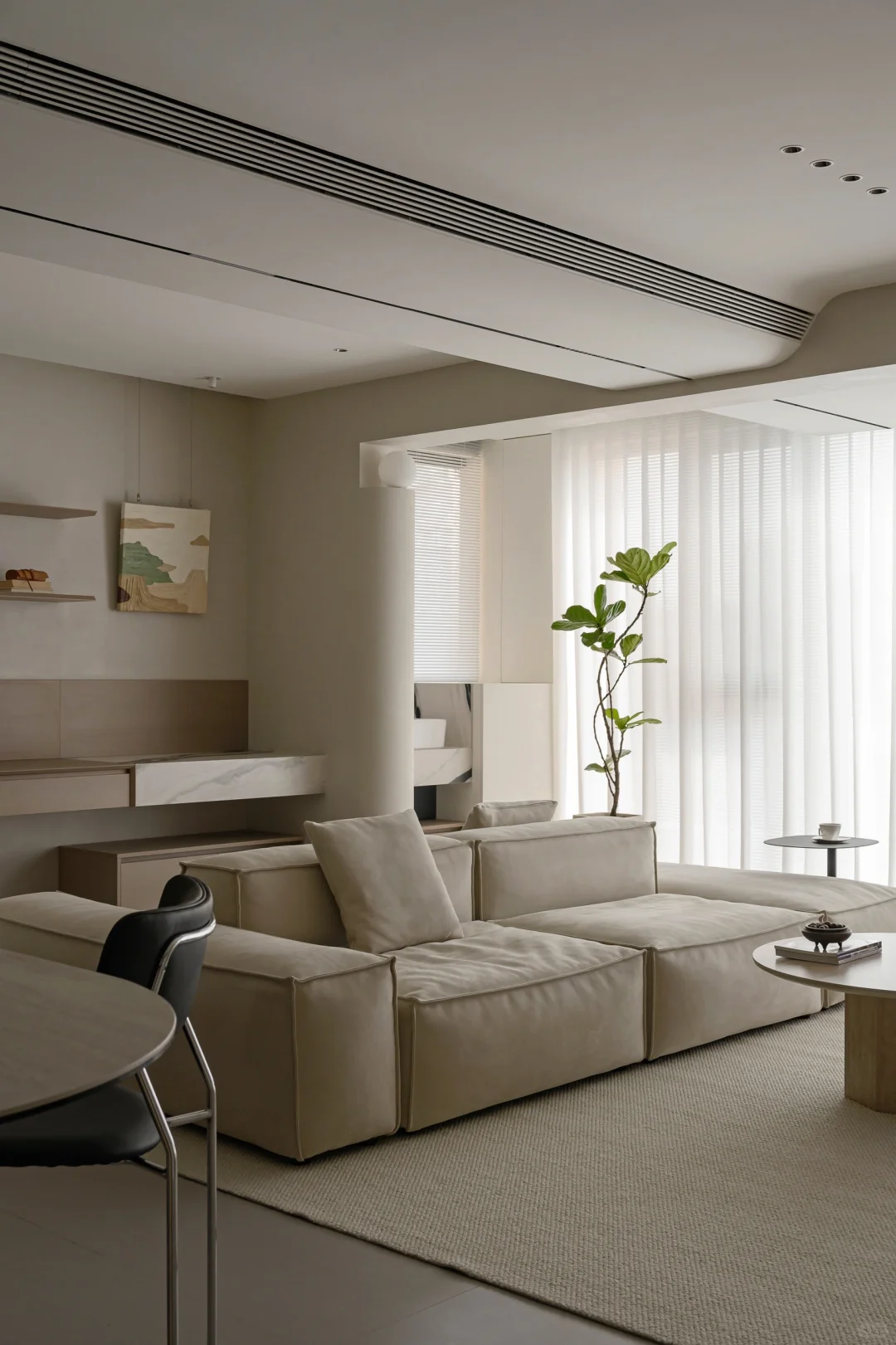 YUJIAN|木屿|极简原木私宅平面改造分享