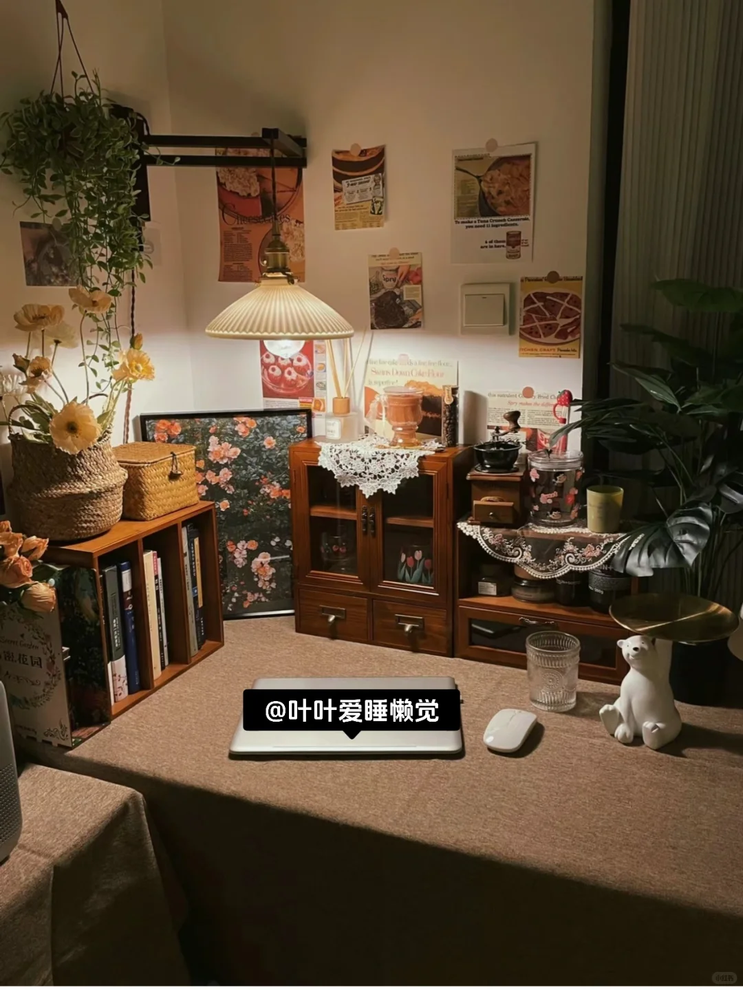 90%绝美复古风卧室在用的氛围感装饰品!