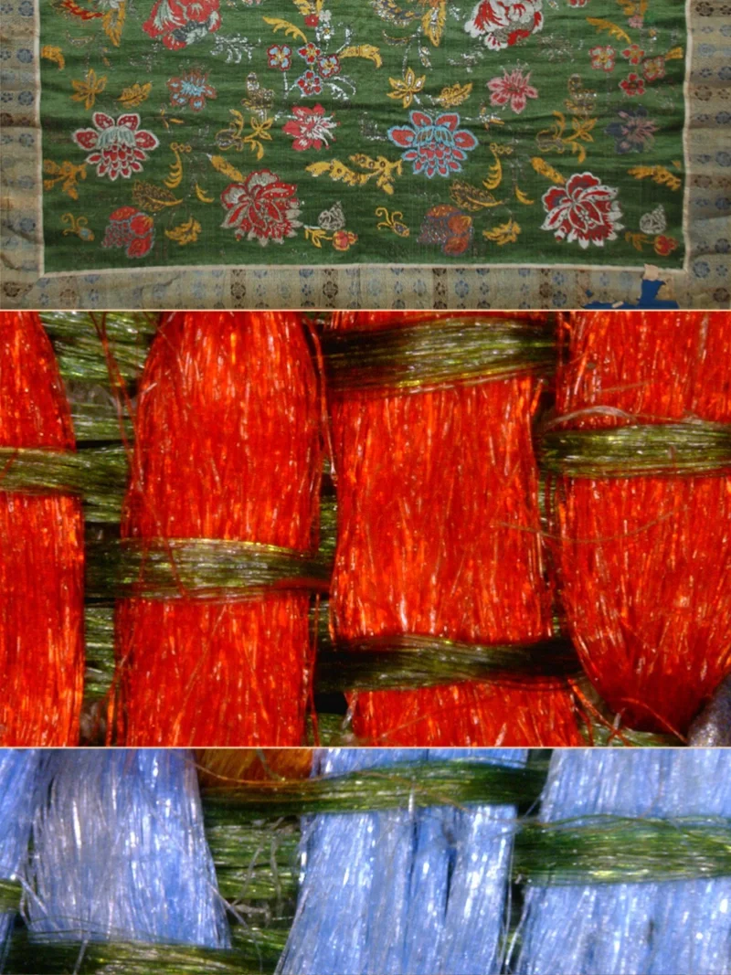 中国传统织物的细节之美|缂丝 锦缎