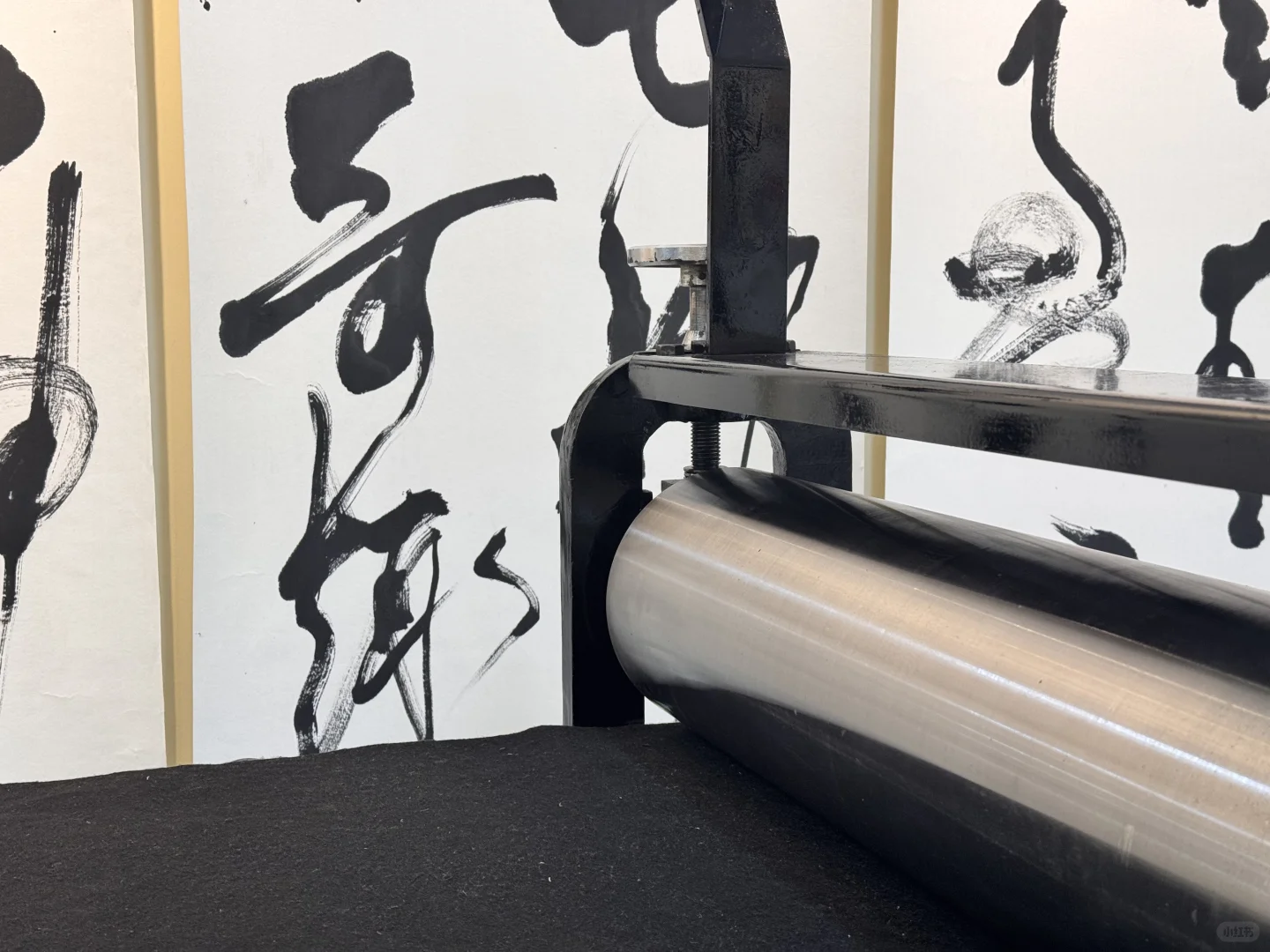 家传铜板印刷机?修复完成！