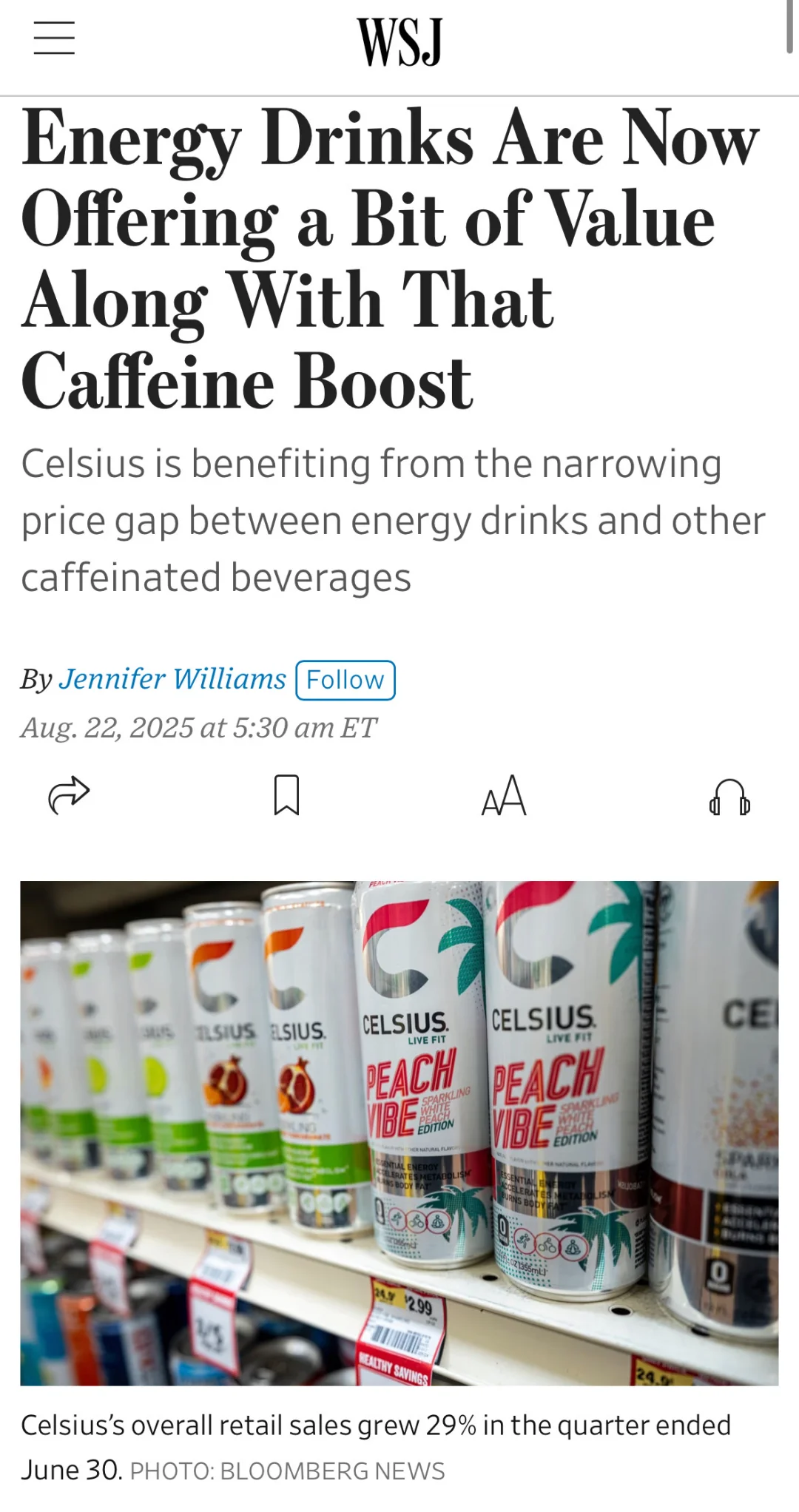 功能饮料市场的拐点：健康、情绪与品牌突围