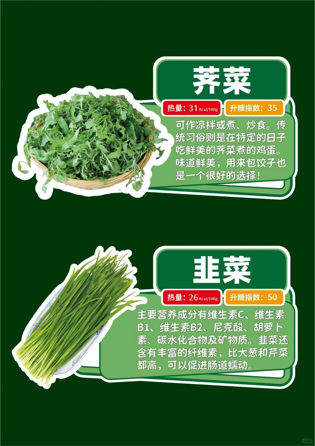春季时令野菜手举牌