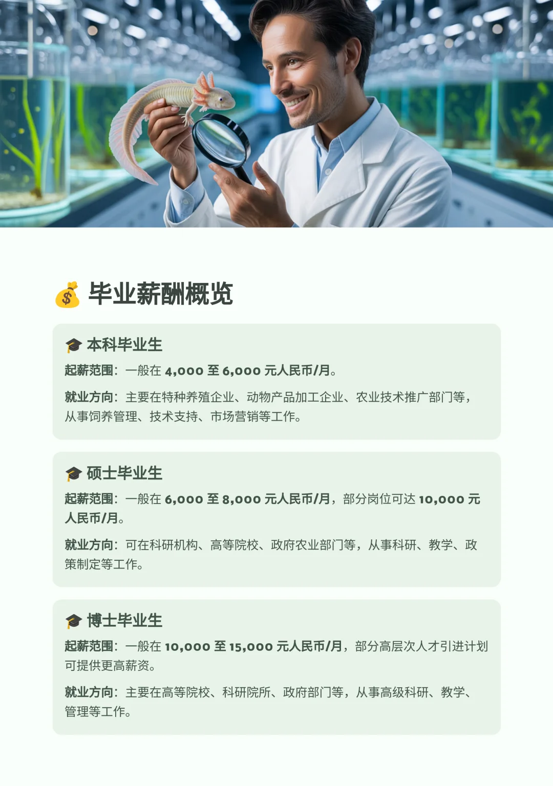 冷门但有前景的专业(三)特种经济动物饲养