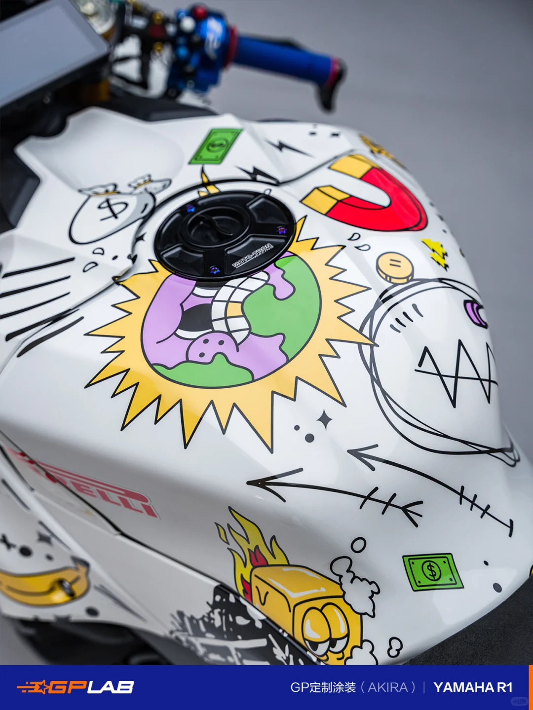 Yamaha R1 | GP定制涂装（AKIRA）