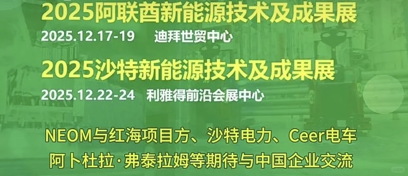 外贸新能源市场！