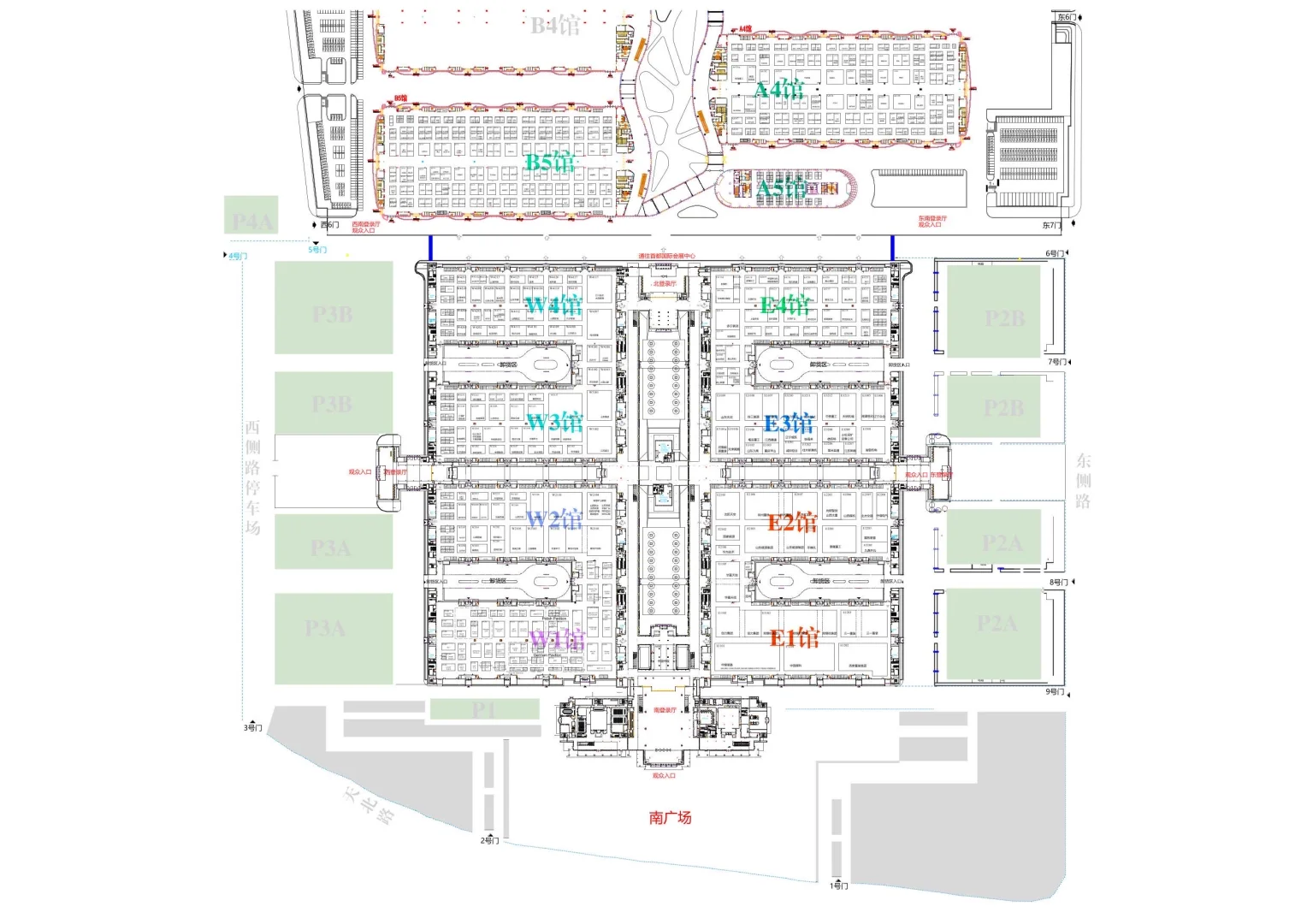 煤炭采矿展的展位图～