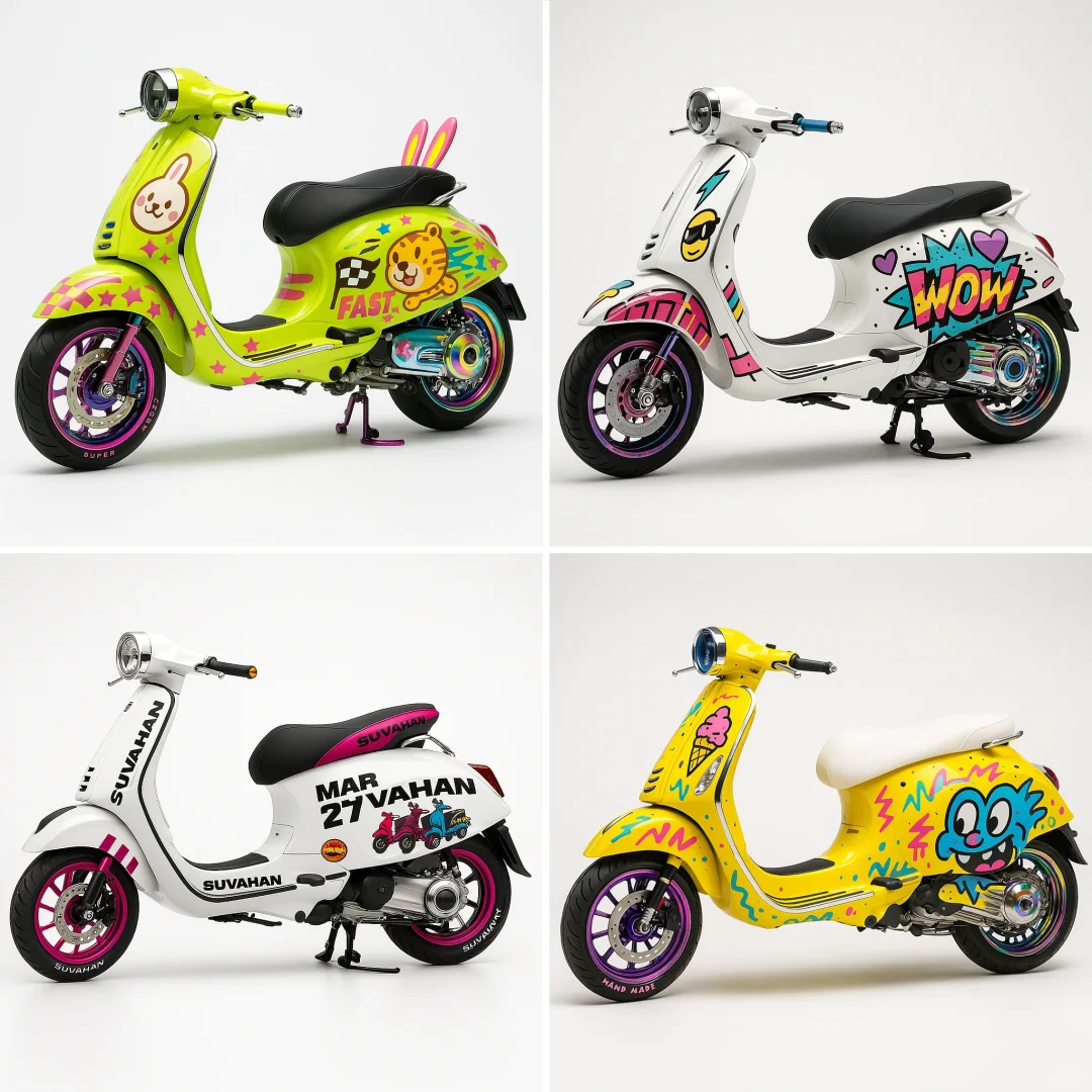 ?小摩托疯狂改造计划：可爱到犯规！