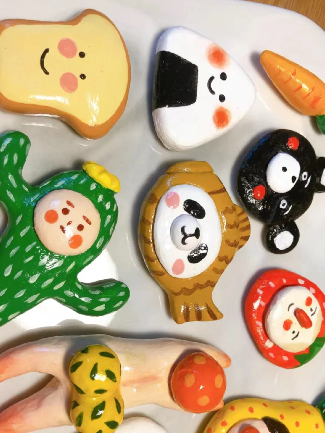 最近石塑粘土好像很火