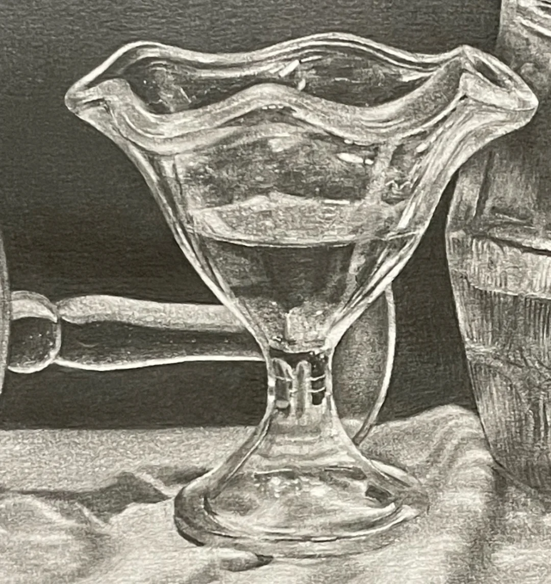 万物皆可画，玻璃器皿的质感算是整明白了