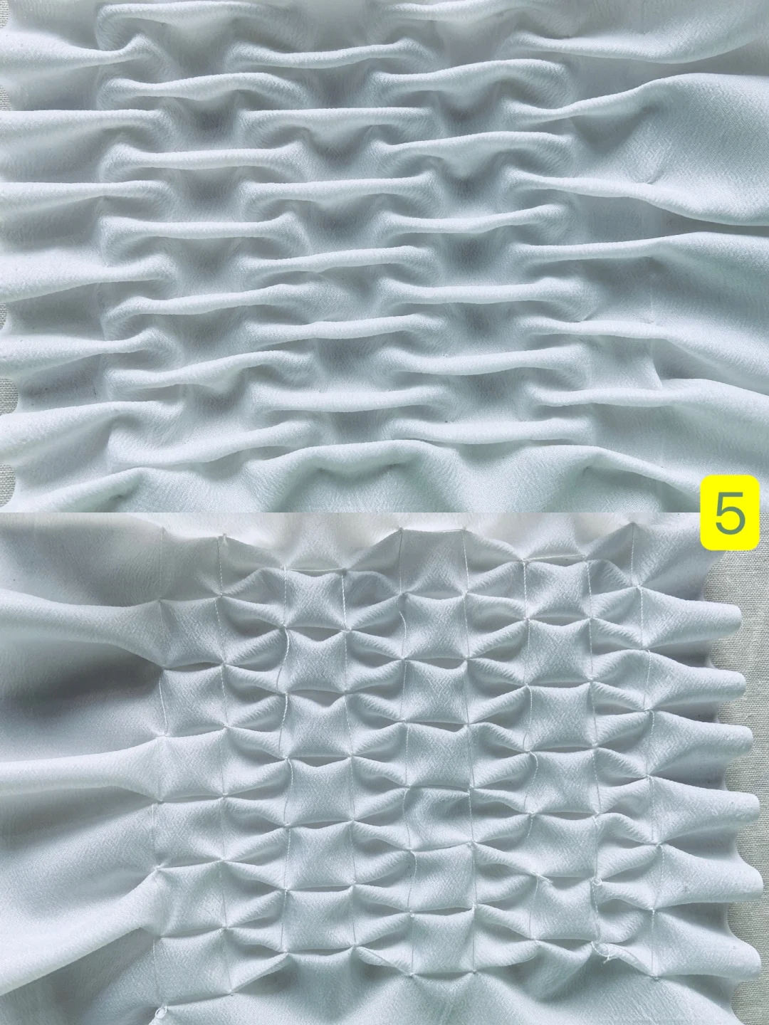 面料再造系列～肌理褶皱（1～5）总结