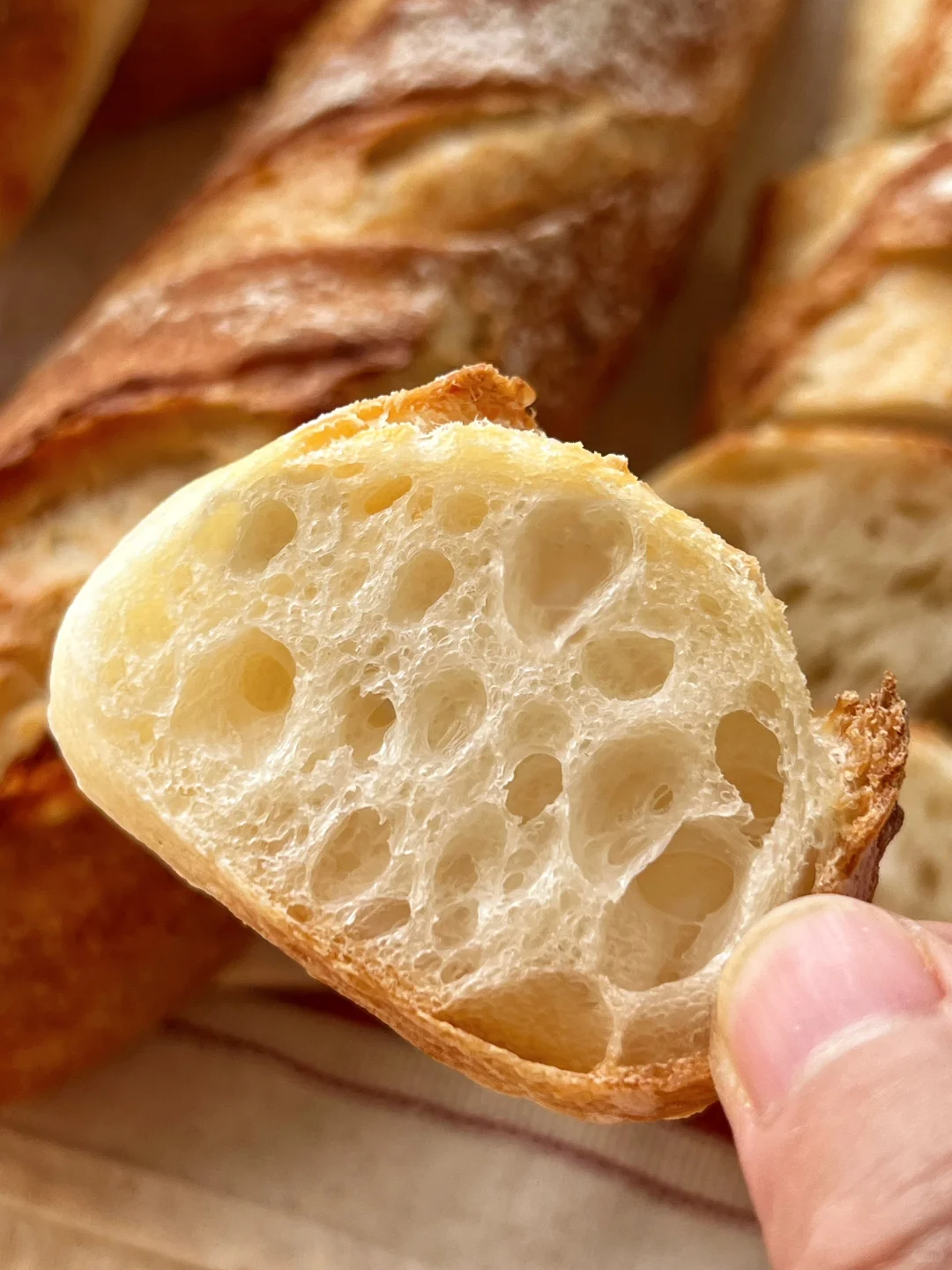 无糖油短法棍❗️免揉面零失败~好吃又低卡