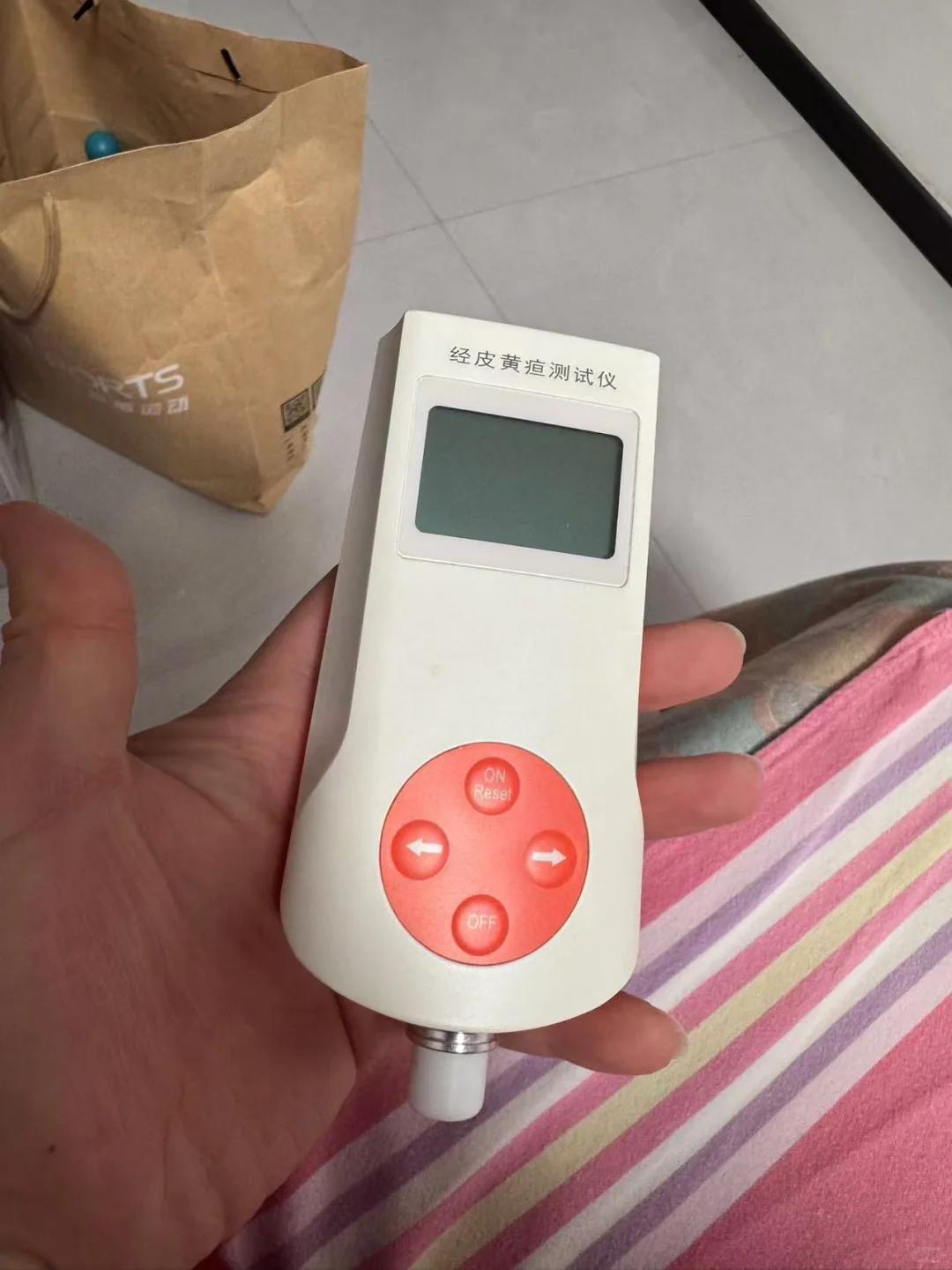 新手妈黄疸焦虑终结者！租个检测仪在家躺平