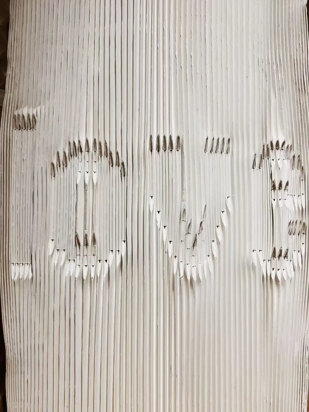 又是手工做褶的一天