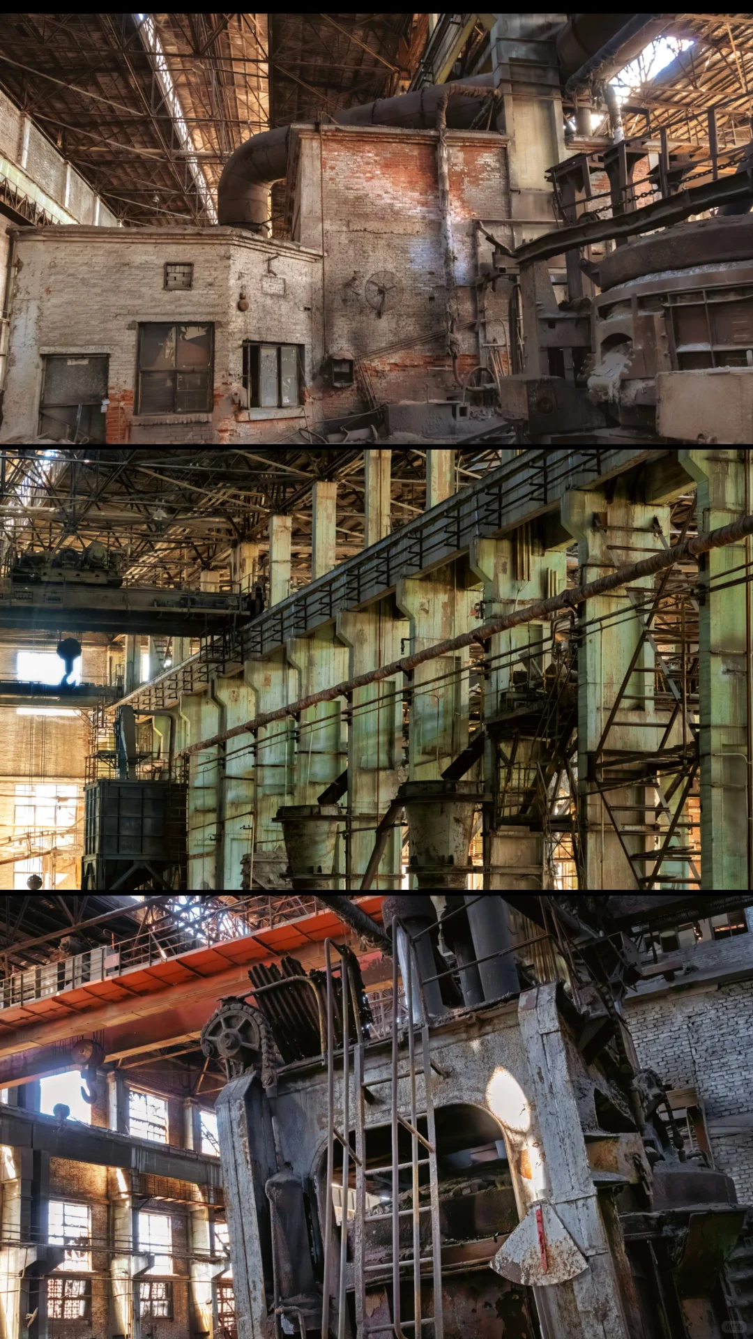 废弃工厂丨工业巨人的内部构造