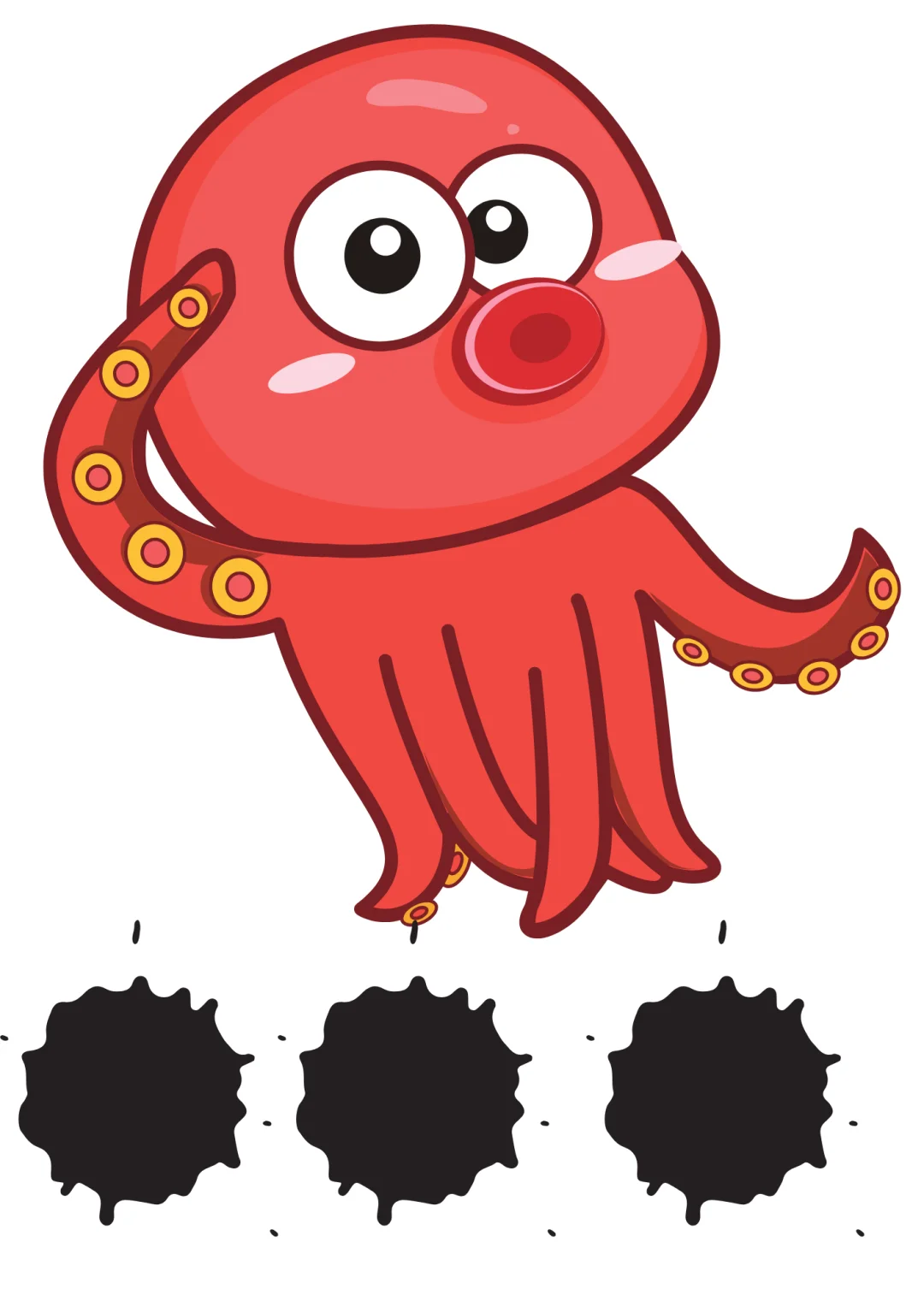 第759个竞争机制喷墨的章鱼?