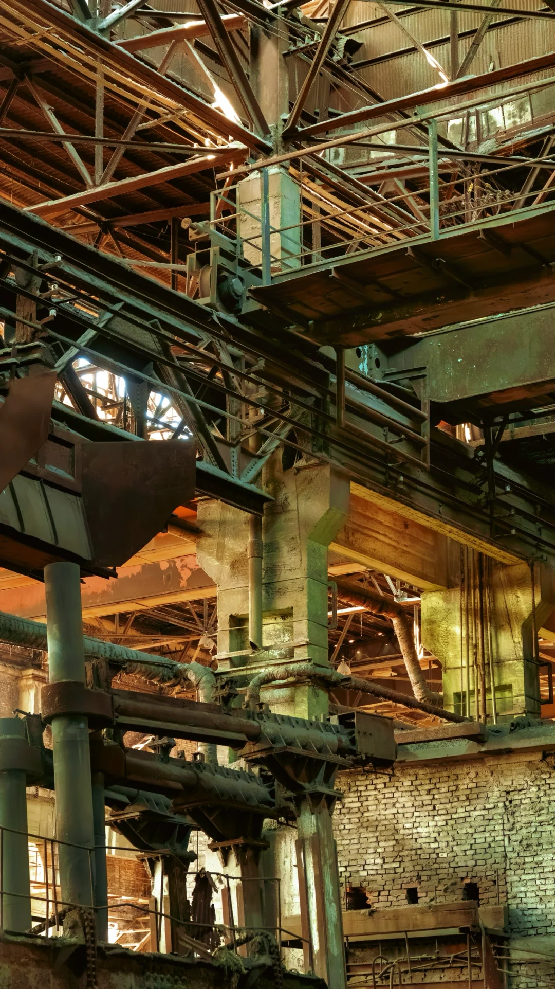 废弃工厂丨工业巨人的内部构造