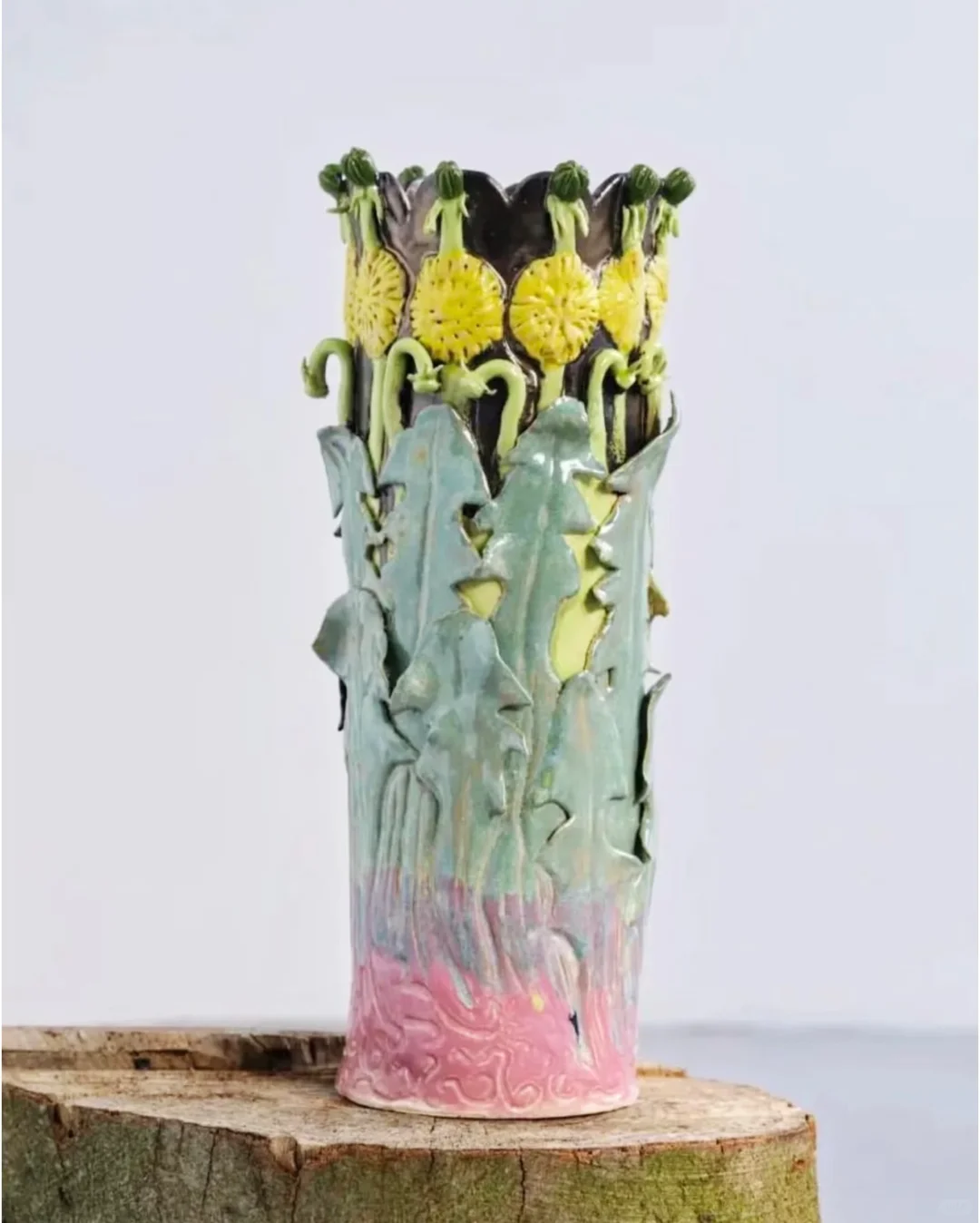 ⚪️陶艺分享｜花花的花瓶