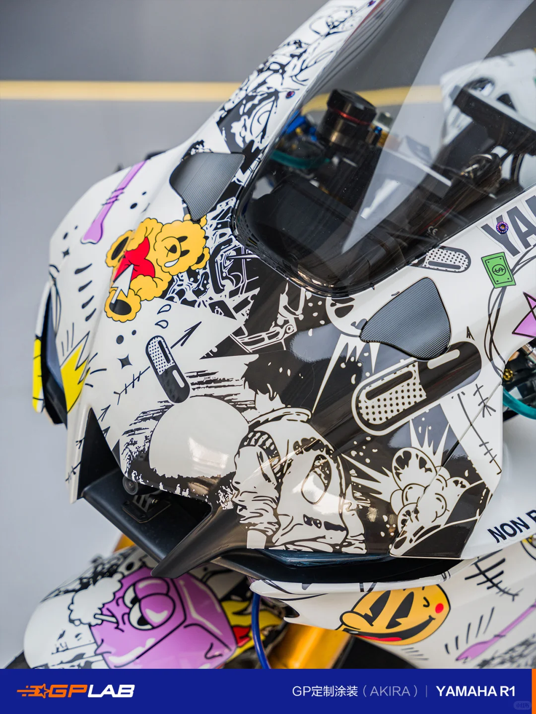 Yamaha R1 | GP定制涂装（AKIRA）