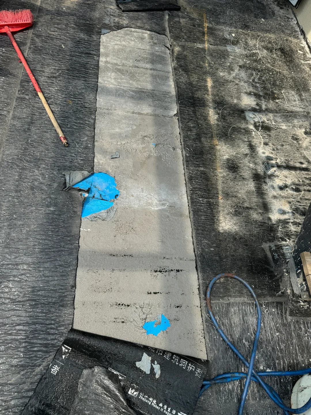 一波三折的露台防水