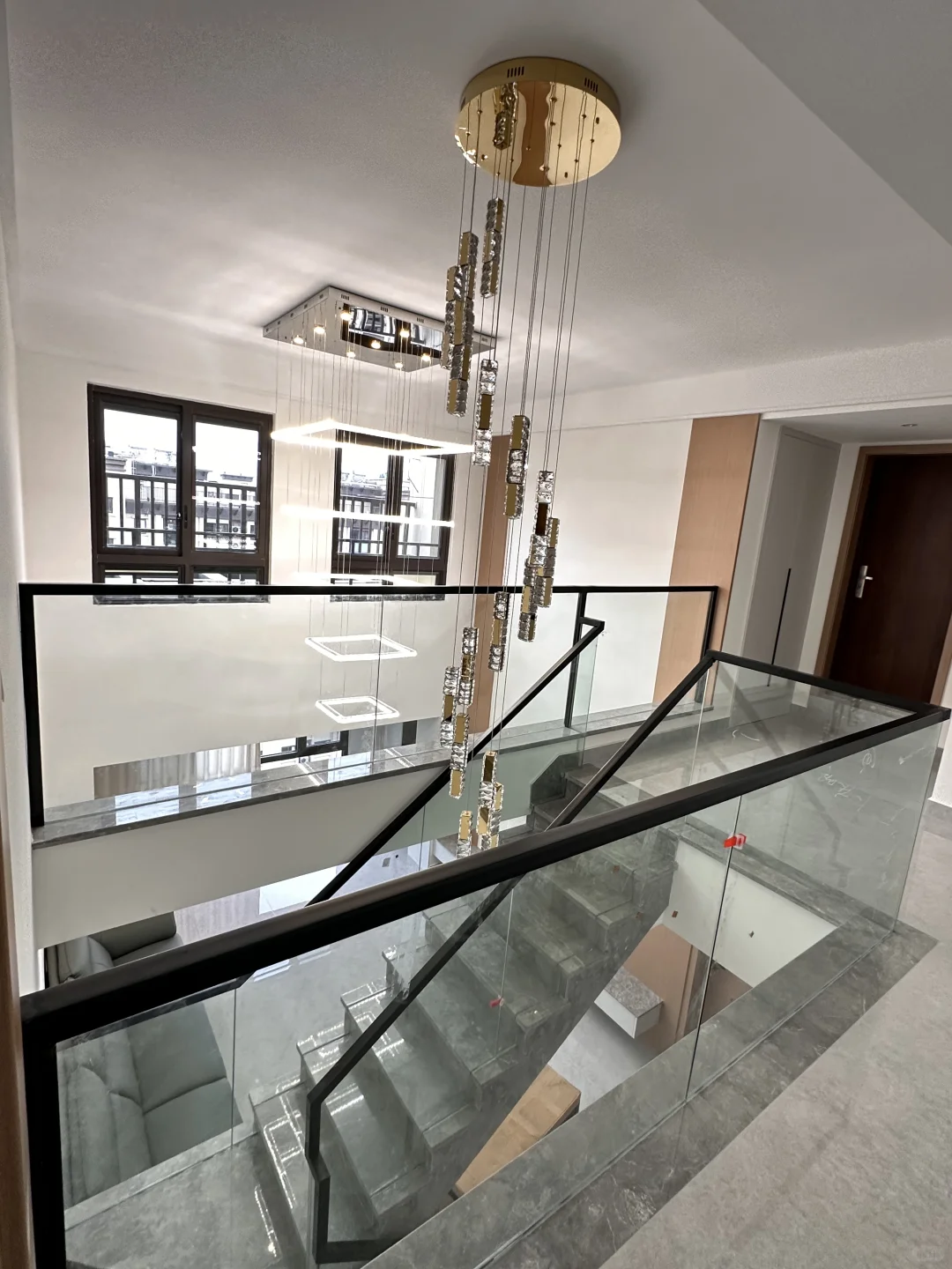 楼梯玻璃扶手订做