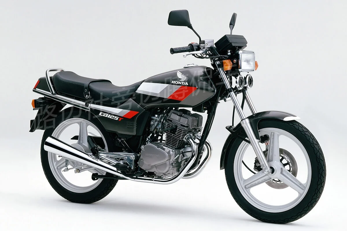 最强125双缸运动型发动机本田CB125T进化史