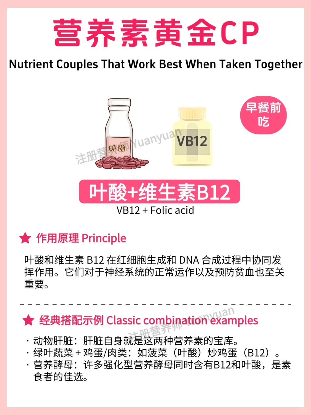 维生素别乱吃 搭配组合吸收翻倍