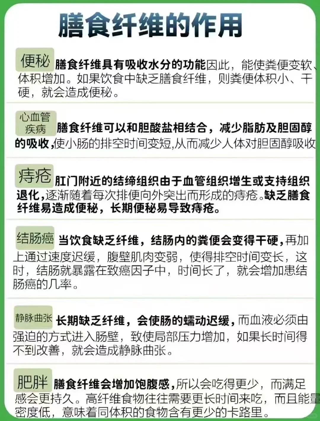 ?不畅问题的朋友可以适当补充膳食纤维改善