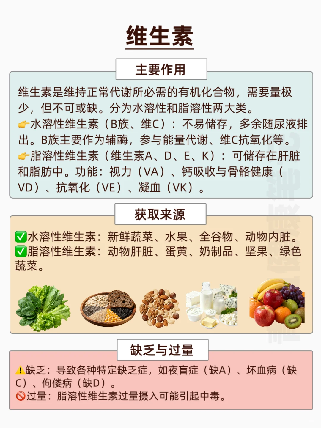 ?7大营养素大揭秘，健康饮食必修课！