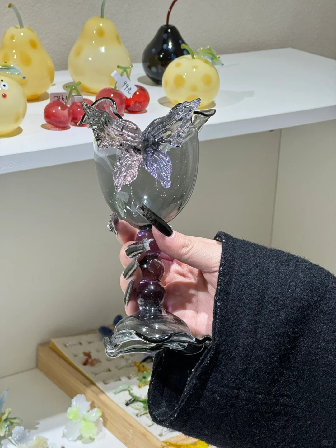 是我喜欢的中古玻璃杯啊啊啊！(自己做的叉腰