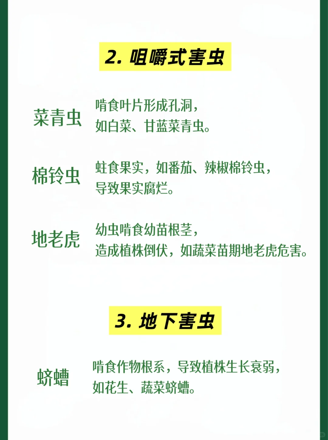 快速识别，蔬菜瓜果常见病虫害类型及案例