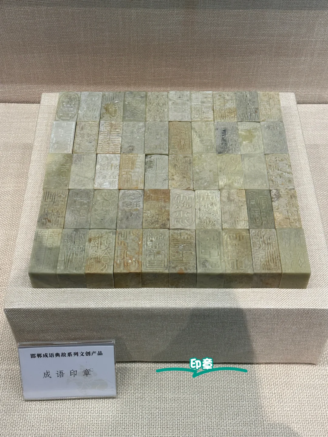 参观邯郸市博物馆