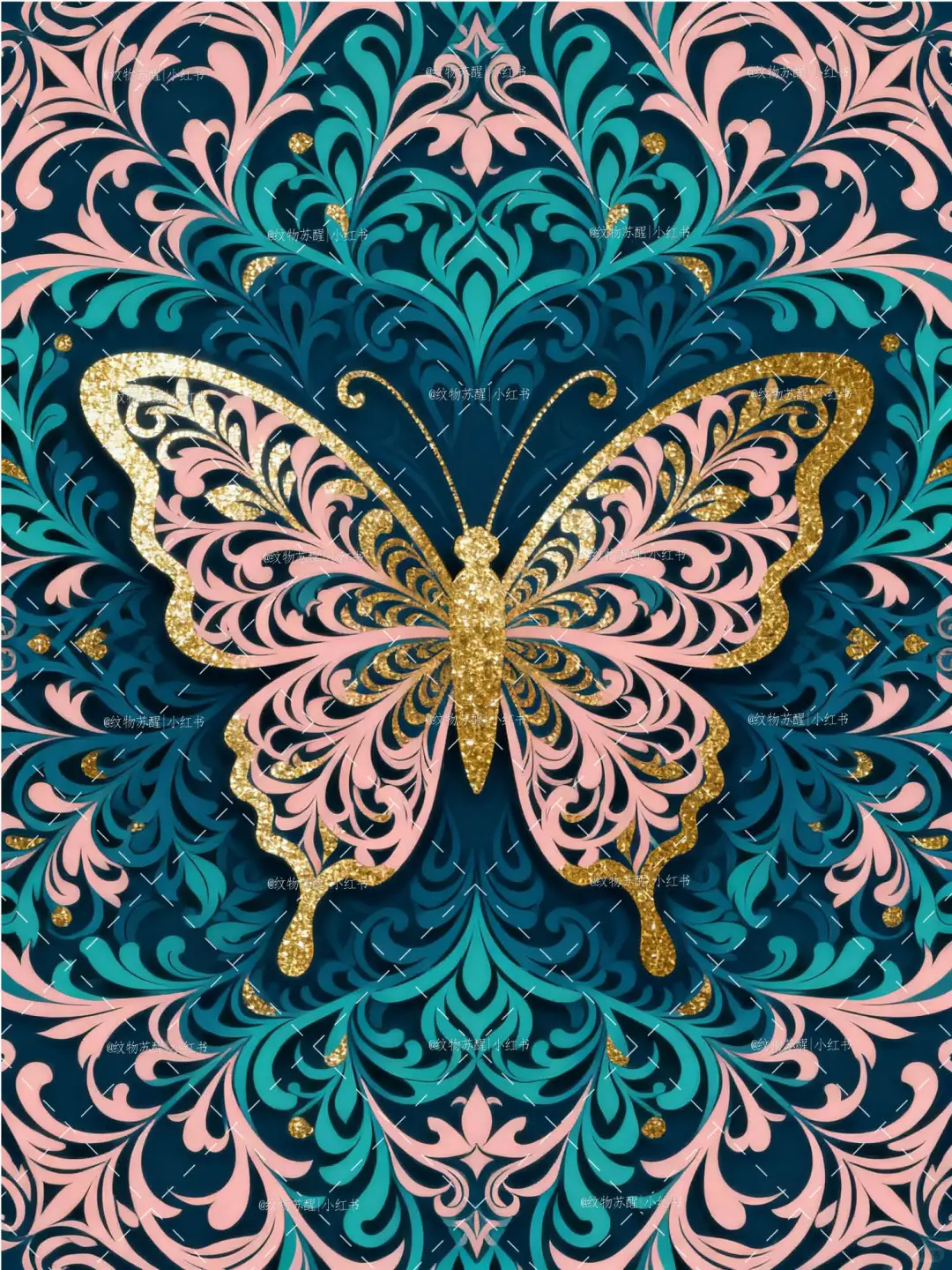 蝶纹秘境｜复古蝴蝶纹美到小众圈狂喜?
