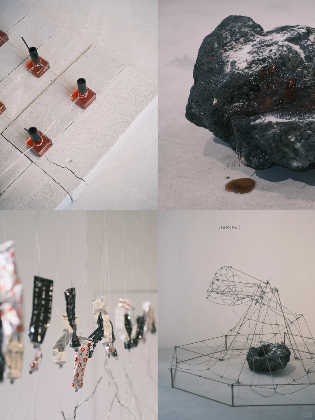 深圳新展|极简工业空间中的禁锢静火山蜡艺